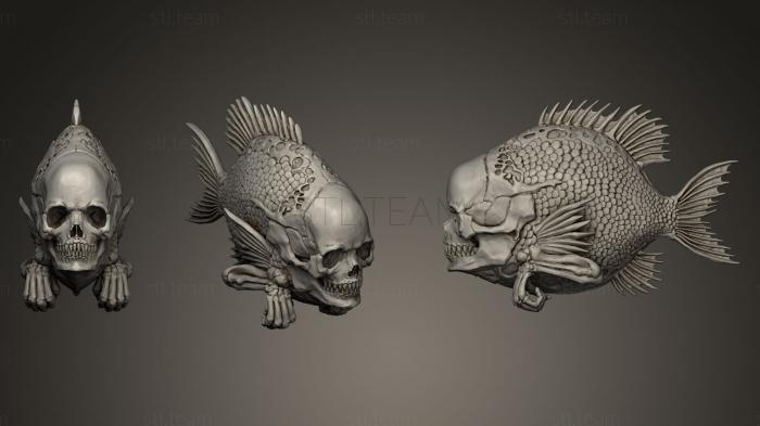 3D model FISHHEAD (STL)